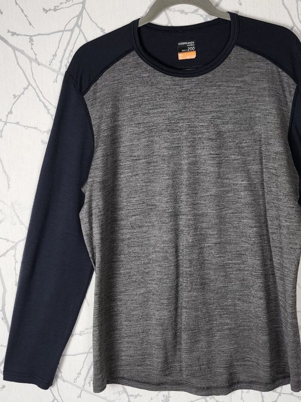 Icebreaker Colorblock Merino Wool 200 Bodyfit Baselayer Long Sleeve